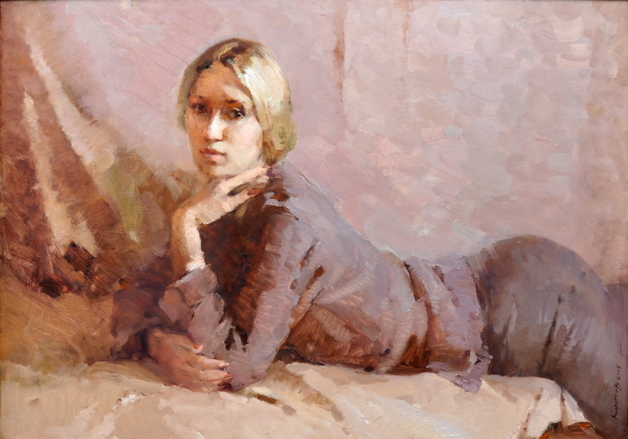 Женский портрет. 70х100см. 2005г.