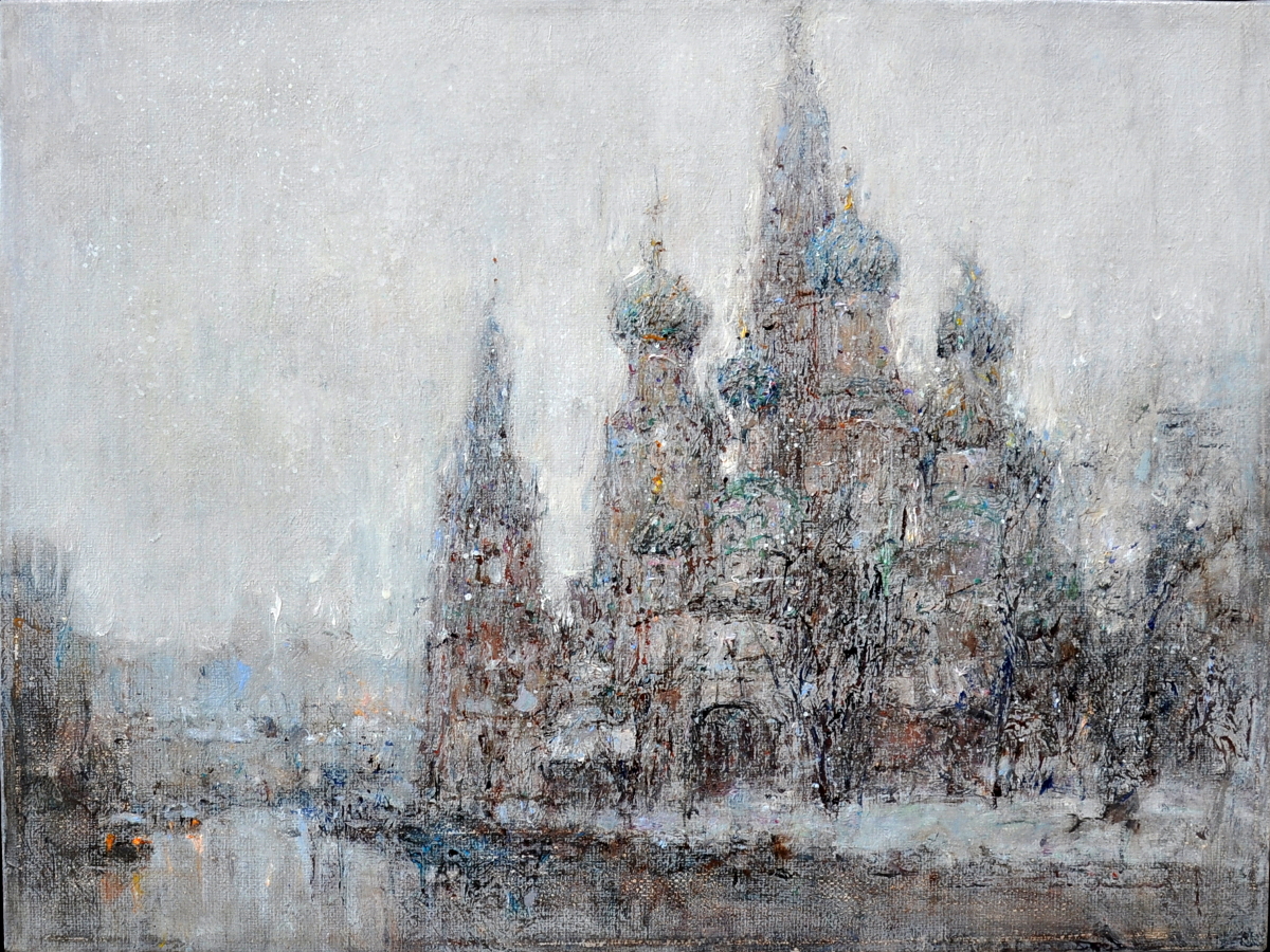Московские сумерки 30х40см. х.м. 2019г. Московские сумерки 30х40см. х.м. 2019г.