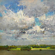  Облака 50х50см. х.м. 2016г.