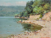 Летний пейзаж 30х40см. х.м. 2008г.