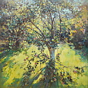 Яблоня 60х60см. х.м. 2025г.(В частной коллекции).