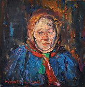 Чукча.Огненная вода  17х17см. х.м. 2010г.